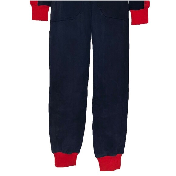 LF Markey (Size 0) Boilersuit Blue Red Pockets Workwear Winter Skiing - Picture 7 of 16